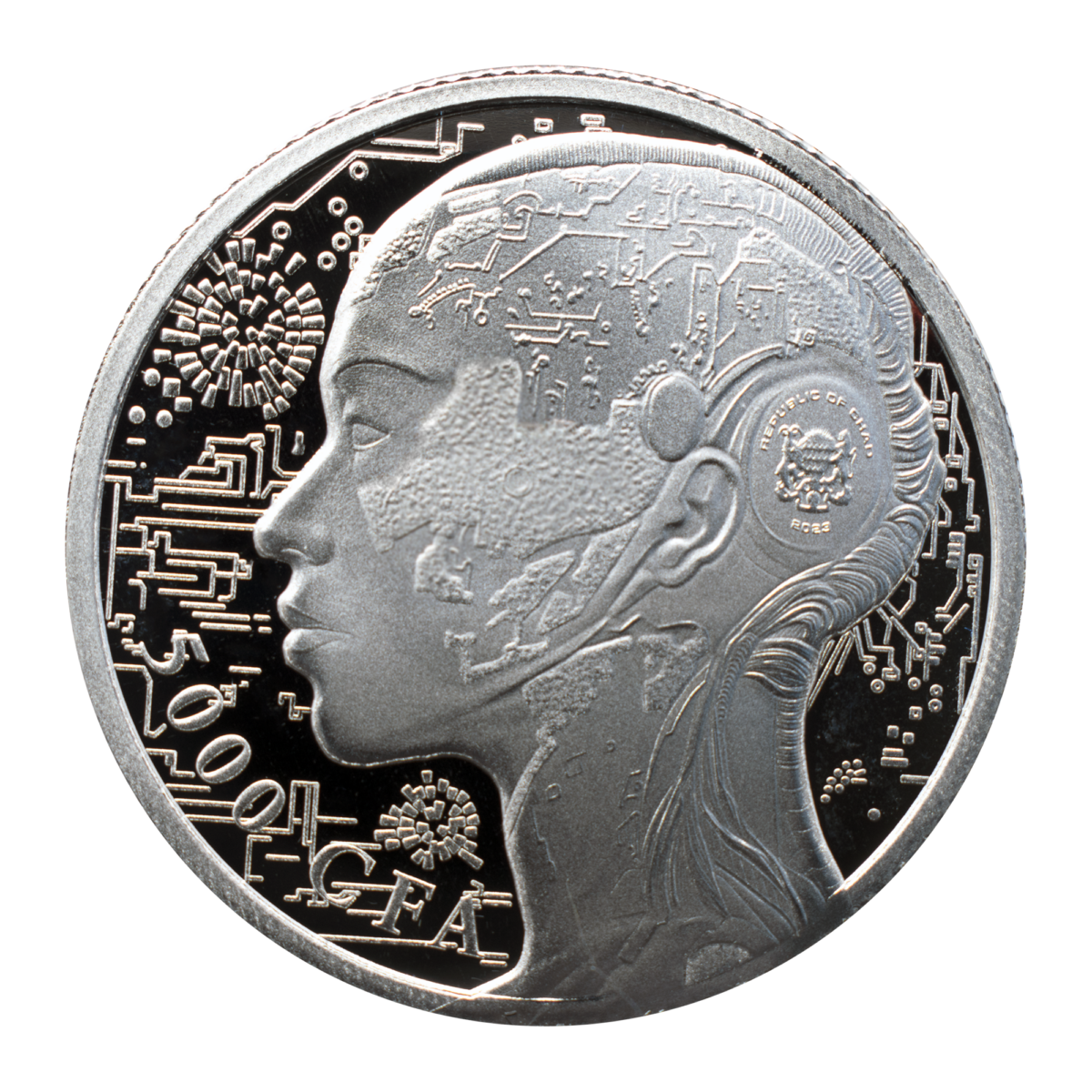 AI Coin 2023 1oz Silver 9999 Bullion Pressburg Mint