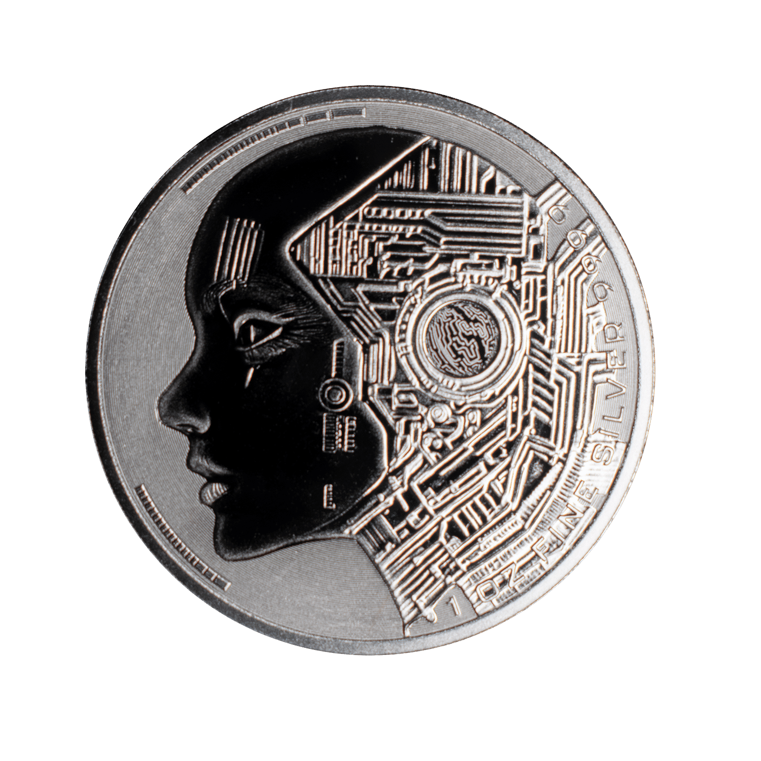 AI Coin 2025 | 1oz Silver 9999 | Proof-Like - Pressburg Mint
